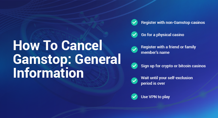 How To Cancel Gamstop: General Information